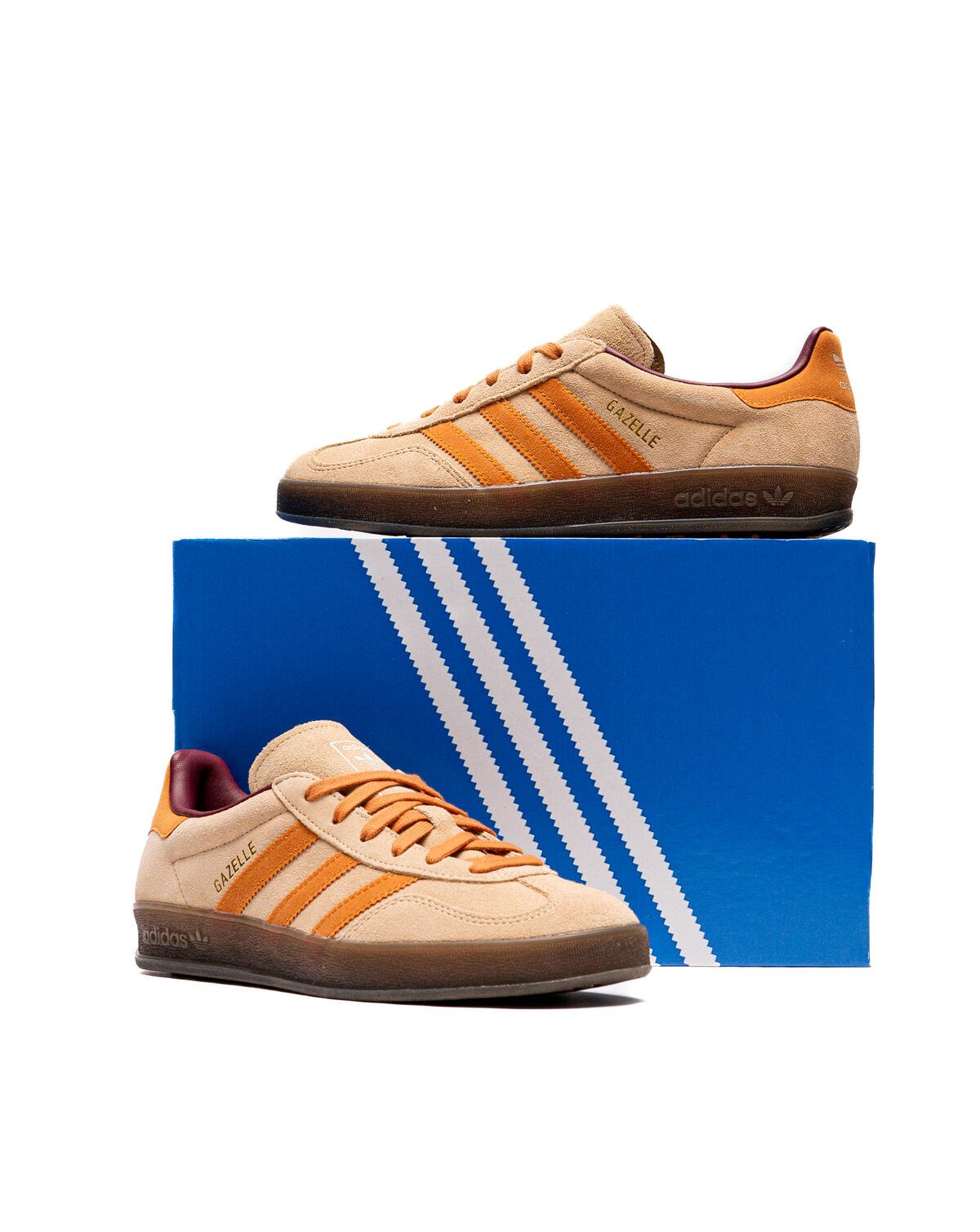 スニーカー adidas SS25 GAZELLE INDOOR SNEAKERS (JH5412 WARSAN) adidas Originals GAZELLE INDOOR | JH5412 | AFEW STORE